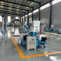 Machine à fabriquer des aliments pour animaux 120 kg/h, extrudeuse pour aliments pour chiens, machine à fabriquer des aliments pour lapins, extrudeuse pour aliments pour animaux de compagnie