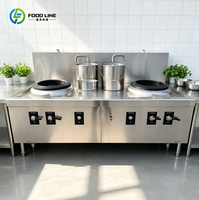 Brûleur pilote à gaz avec thermocouple pour pièces de cuisinière wok chinoise, cuisinière wok à induction électrique industrielle