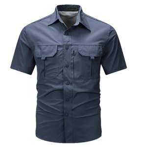 Wholesale Price Custom Logo Made Men Tactical <b>Shirt</b> 2026 New Fashion <b>Half</b> Sleeve Tactical <b>Shirts</b> In Low MOQ - Product Image 1