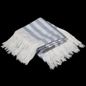 Toallas Fouta o Hammam de Lujo, Rayadas, Ecológicas, de Algodón Orgánico para Uso en la Playa, al Mejor Precio, Exportador en India - Product Image 3