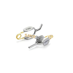 Ensemble de clips chirurgicaux : 2 approximateurs de clips et forceps d'application en acier inoxydable – Instruments chirurgicaux orthopédiques allemands - Product Image 1