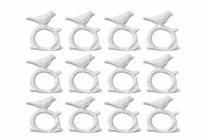 Elegant Metal Napkin Rings For Wedding <b>Table</b> Decorations Luxury Dining Events And Banquet Supplies - Product Image 1