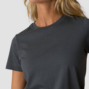 Nueva Camiseta Deportiva de Yoga 100% Algodón Jersey, para Fitness, Gimnasio, Holgada, de Secado Rápido, 180 Gsm, Ligera - Product Image 4