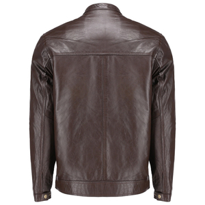 Chaqueta Blazer Casual Unisex de Corte Ajustado con Cinturón de Lona, Cuello Alto y Sin Cierre Frontal con Posición para Logotipo, Invierno - Product Image 6
