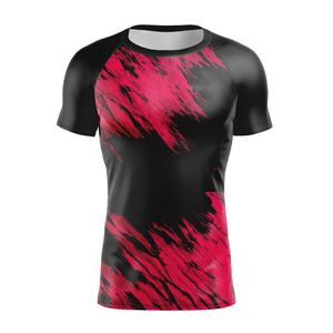 Chemise de compression personnalisée à manches longues Logo de surf Mma Bjj Rashguards de Jiu Jitsu sublimés Concevez votre propre Rash Guard personnalisé - Product Image 1