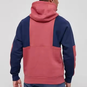 Handmade <b>Clothes</b> Manufacturer Winter Colorful Boxy Drop Shoulder Men Zipper-Up Hoodies 100% Cotton Fleece Hip Hop Digital Custom - Product Image 6