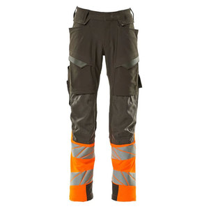 Pantalon de travail de sécurité à bandes réfléchissantes de haute qualité, respirant et confortable, pour les travailleurs du bâtiment - Product Image 4