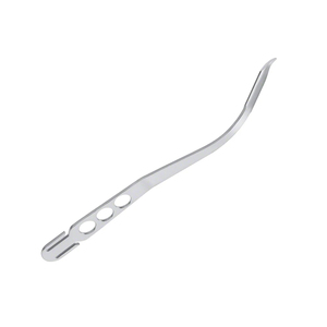 Élévateur chirurgical à levier osseux courbé, longueur 12.12, pointe courte et émoussée, largeur de mâchoire 2.5 mm, largeur de mâchoire 15 mm, instrument de chirurgie osseuse orthopédique - Product Image 2