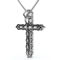 Collier en or 14 carats avec diamant taille cœur de 1,25 carat, 18 pouces, 1 pouce de hauteur, cultivé en laboratoire, vintage, unisexe