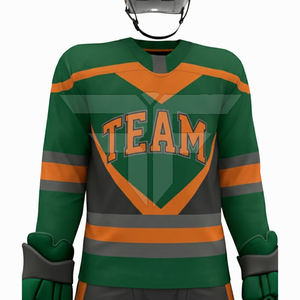Maillots de sport respirants avec impression par transfert thermique, fabrication de maillots de hockey sur glace, prix de gros, uniforme de hockey sur glace - Product Image 3