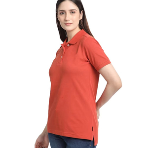 Camisetas Polo de Secado Rápido y Transpirables para Mujer, Corte Ajustado, Precio al por Mayor, Color Sólido, Manga Corta - Product Image 2