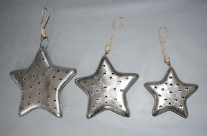 Décoration de Noël en métal faite à la main, réutilisable, écologique, durable, personnalisable, taille sur mesure, élégante pour la maison et les fêtes - Product Image 3