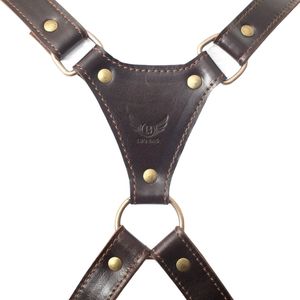 Ceinture à cartouches réglable en cuir de vachette avec boucle sécurisée et passants pour munitions - Product Image 3