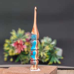 Luxury Wooden & Resin <b>Crochet</b> <b>Hook</b> for Comfortable Long Crafting Sessions for Embroidery Crafts Cross-Stitching & Needlework - Product Image 1