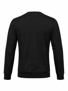 Sudadera Personalizada para Hombre, Cuello Redondo, Lisa, Manga Larga, con Logotipo Bordado o Impreso, OEM, Marca Privada, Venta al Por Mayor - Product Image 3
