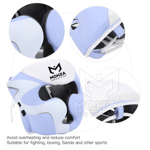 Protège-tête en cuir unisexe de qualité supérieure pour MMA et boxe - Résistant et imperméable - Product Image 4