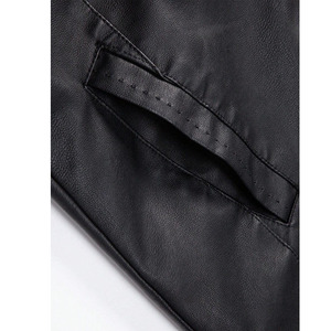 Men's High Quality Fashion Leather <b>Jackets</b> Breathable Windproof Leather <b>Jackets</b> for Men's Wholesale Customized - Product Image 5
