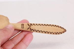 Cuchara de Té de Madera con Acabado Natural, Cuchara para Café y Azúcar, Apta para Alimentos, Utensilio de Cocina Ecológico - Product Image 6