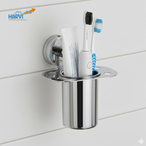 Colección Arion: Soporte de Pared Ecológico de Alta Calidad para un Solo Vaso, Moderno y Elegante para Baños, Hoteles y Apartamentos - Product Image 1