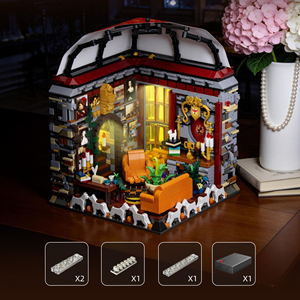 Juego de Construcción de Casas con Bloques, Juguete Educativo Creativo, Modelo de Construcción Moderna para Niños y Adultos - Product Image 3