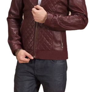 Diseña tus propias chaquetas de cuero de moda, chaqueta de cuero para hombre de alta calidad al mejor precio, chaquetas de manga larga para hombre - Product Image 5