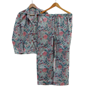 Pijama de algodón para mujer OEM a precio económico, súper calidad, logotipo/colores personalizados, tendencia en ventas, pijama de algodón ligero. - Product Image 1