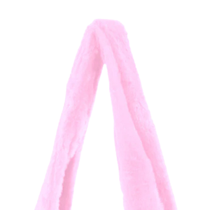 AKA Fur Tote Bag Pink with Green Soft Plush Shoulder <b>Handbag</b> Large Capacity Casual Shopping Travel Everyday Carry Fashion Tote - Product Image 2