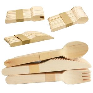 Cucharas Desechables de Madera de Abedul Natural para Postre, Sopa, Helado, Degustación de Alimentos, Fabricante Mayorista - Product Image 5