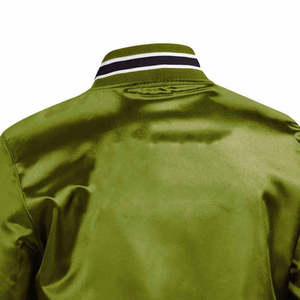 Veste en satin de soie pour femme, dernier design, séchage rapide, respirante, matelassée, nouvelle mode décontractée, service OEM, vente en gros - Product Image 2