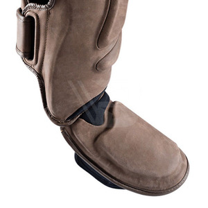 Protège-tibias de baseball confortables pour l'entraînement, avec double sangle et fermeture auto-agrippante, pour la protection des jambes en usine - Product Image 5