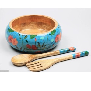 Tazón Único de Alta Calidad, Tazón de Madera para Servir, Artículo de Cocina de Primera Calidad, Tazón para Servir Alimentos - Product Image 6