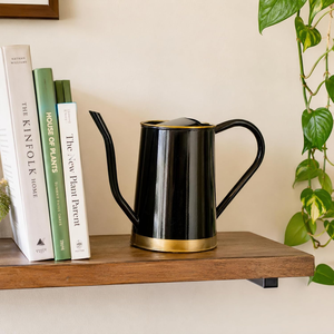 Arrosoir en métal pour usage intérieur et extérieur, arrosoir de jardin à long bec, pot d'arrosage décoratif pour plantes, pour la maison et le jardin - Product Image 5