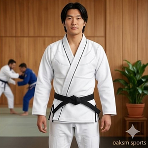 Kimono de Jiu-Jitsu en tissu Pearl Weave, broderies personnalisées, pantalon Rip Stop, toutes couleurs et tailles - Product Image 1