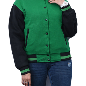 Blousons universitaires personnalisés B2B avec logos grecs pour écoles et collèges – Laine et cuir de qualité supérieure, broderie personnalisée, style streetwear - Product Image 5