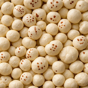 Nueces de Loto Premium de Calidad Consistente, 6 Suta Plus Phool Makhana, Nueces de Loto Grandes, Semillas de Loto Blancas, Exportación a Granel - Product Image 1