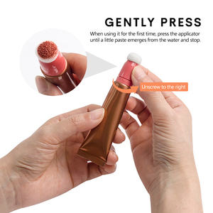 6 Colors Multi-Use Liquid Highlighter with Cushion <b>Applicator</b>, Face & Body Shimmer Glow Wand - Product Image 5