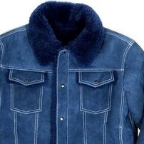 Genuine Leather <b>Shearling</b> <b>Jacket</b> <b>Men's</b> Winter Aviator Coat Soft Fur Lining Premium Warm Biker Outerwear Timeless Fashion - Product Image 2
