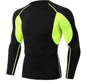 Factory Direct Sell Men's Compression Rash Guard BJJ Shirt Long Sleeve Breathable Eco-Friendly Custom Logo Digital Print UPF50+ - Product Image 2