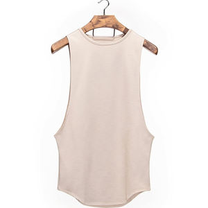 Débardeurs personnalisés en gros pour hommes et garçons, pour fitness, musculation et sport, coupe ajustée, style stringer, vêtements de gym - Product Image 1