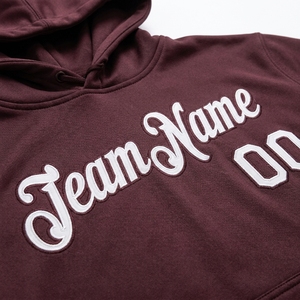 Sudadera con Capucha Personalizada para Hombre, con Logotipo, Nombre y Número Impresos, Forro Polar, Bolsillos, Ropa Deportiva, Ropa de Calle para Invierno, Fabricante - Product Image 6
