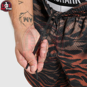 Buen Proveedor, Pantalones Cortos Deportivos de Malla de Alto Rendimiento para Hombre, para Gimnasio, Correr, Fitness, Verano, con Bolsillos - Product Image 5