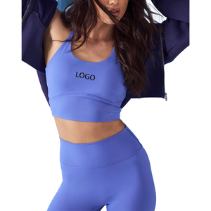 Sujetador Deportivo Sexy con Logotipo Personalizado para Mujer, Compresión, Elástico, Secado Rápido, Prenda Interior Suave, Alto Impacto, Tirantes Finos, Top para Gimnasio y Yoga - Product Image 5