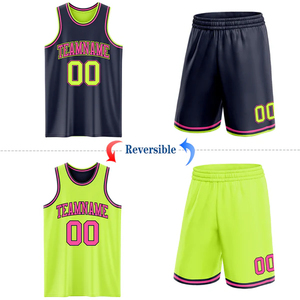 Personalized Reversible Basketball Uniform Jersey <b>Athletic</b> Wear OEM Supplier - Product Image 1