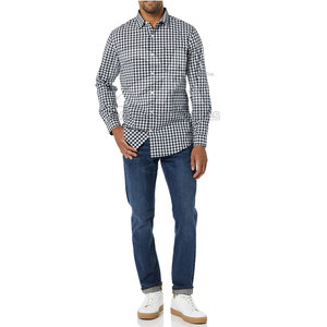 เสื้อเชิ้ตแขนยาวผู้ชายราคาโรงงาน ติดกระดุม สวมใส่ได้ทั้งลำลองและเป็นทางการ ขายส่ง เสื้อเชิ้ตแขนยาวผู้ชายสั่งทำพิเศษ - Product Image 5