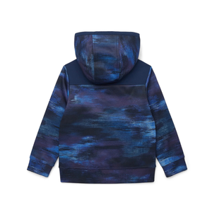 Sweat à capuche mi-zippé imprimé camouflage pour enfants, doublé polaire, pull décontracté pour garçons et filles, sweat à capuche technique en polaire Active Hoodie - Product Image 2