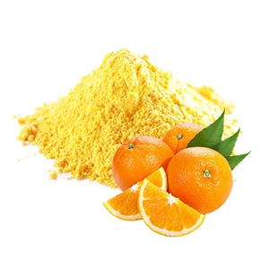 Poudre de fruit d'orange séchée par atomisation, extrait d'agrumes de qualité alimentaire, poudre de vitamine C, emballée sous vide en fût pour boissons et smoothies - Product Image 5