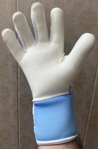 Professional Goalkeeper <b>Gloves</b> Made From German Latex 4mm Waterproof Non-Slip Hook & Loop Closure for Enhanced <b>Grip</b> Protection - Product Image 5