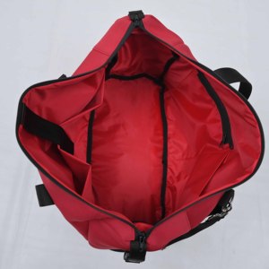 Sacs fourre-tout en toile de coton brodés à motif uni vintage unisexe Noor Regalia de qualité supérieure, doux et rembourrés, avec fermeture éclair, pour l'été - Product Image 3