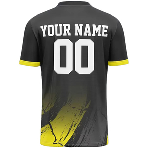 Camiseta de fútbol para hombre de marca privada, tejido transpirable, ajuste elástico, ideal para fútbol, práctica de fútbol, ligera. - Product Image 6