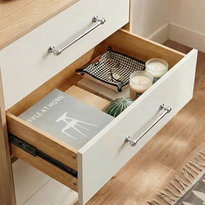 Tirador de Base de manija de armario con forma de tubo de aleación de Zinc de estilo Vintage para dormitorio, sala de estar, cocina, muebles de baño, uso de cajón - Product Image 6